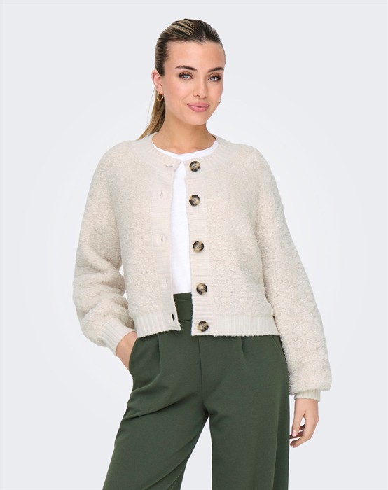 JDYEira Life O-Neck Cardigan - Birch